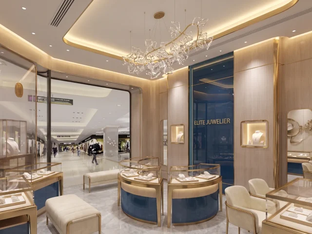Projets de boutiques de luxe